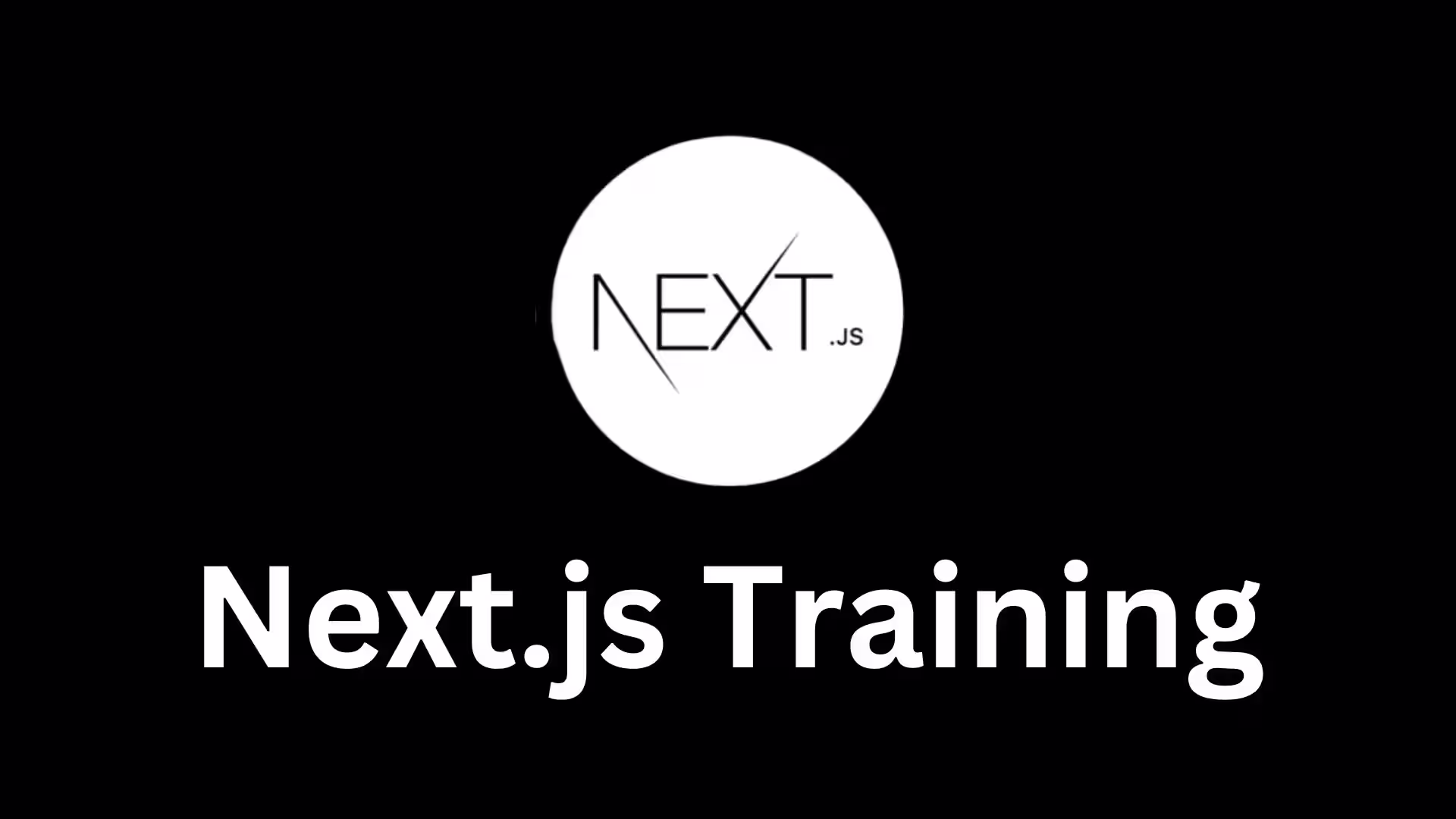 Featured image for Next JS course