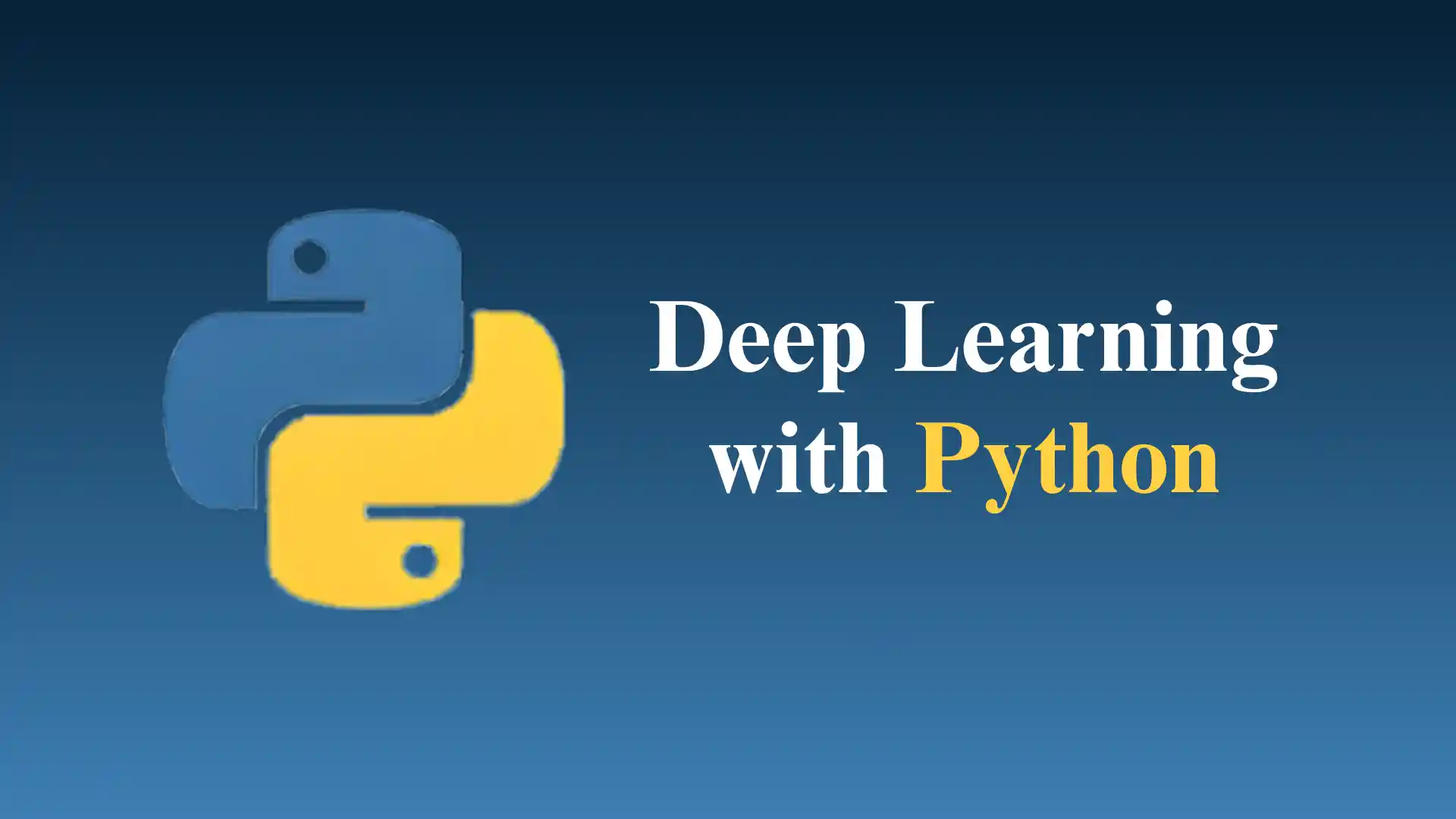 Deep Learning With Python